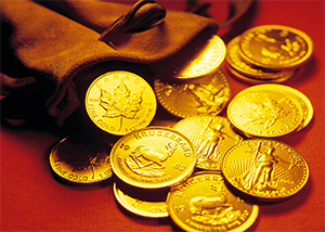 gold coins