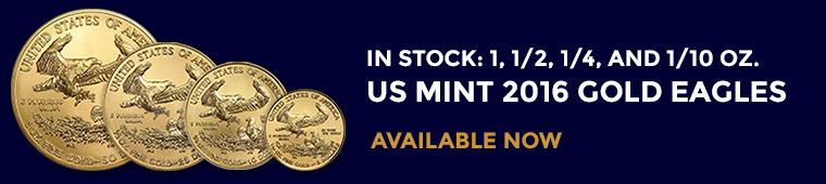 U.S. Gold eagles Available In All Sizes