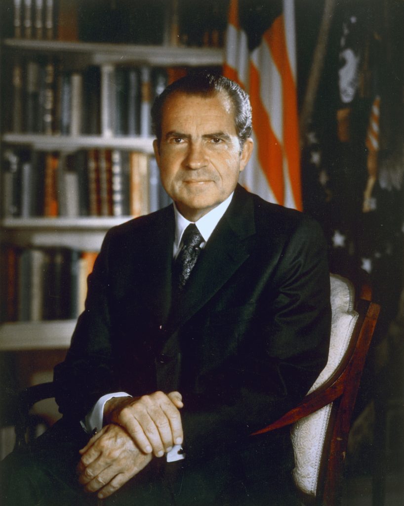 richard nixon resignation economy