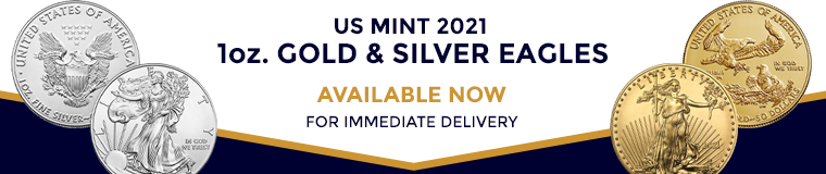 Buy 2021 US Mint Gold and Silver Eagles
